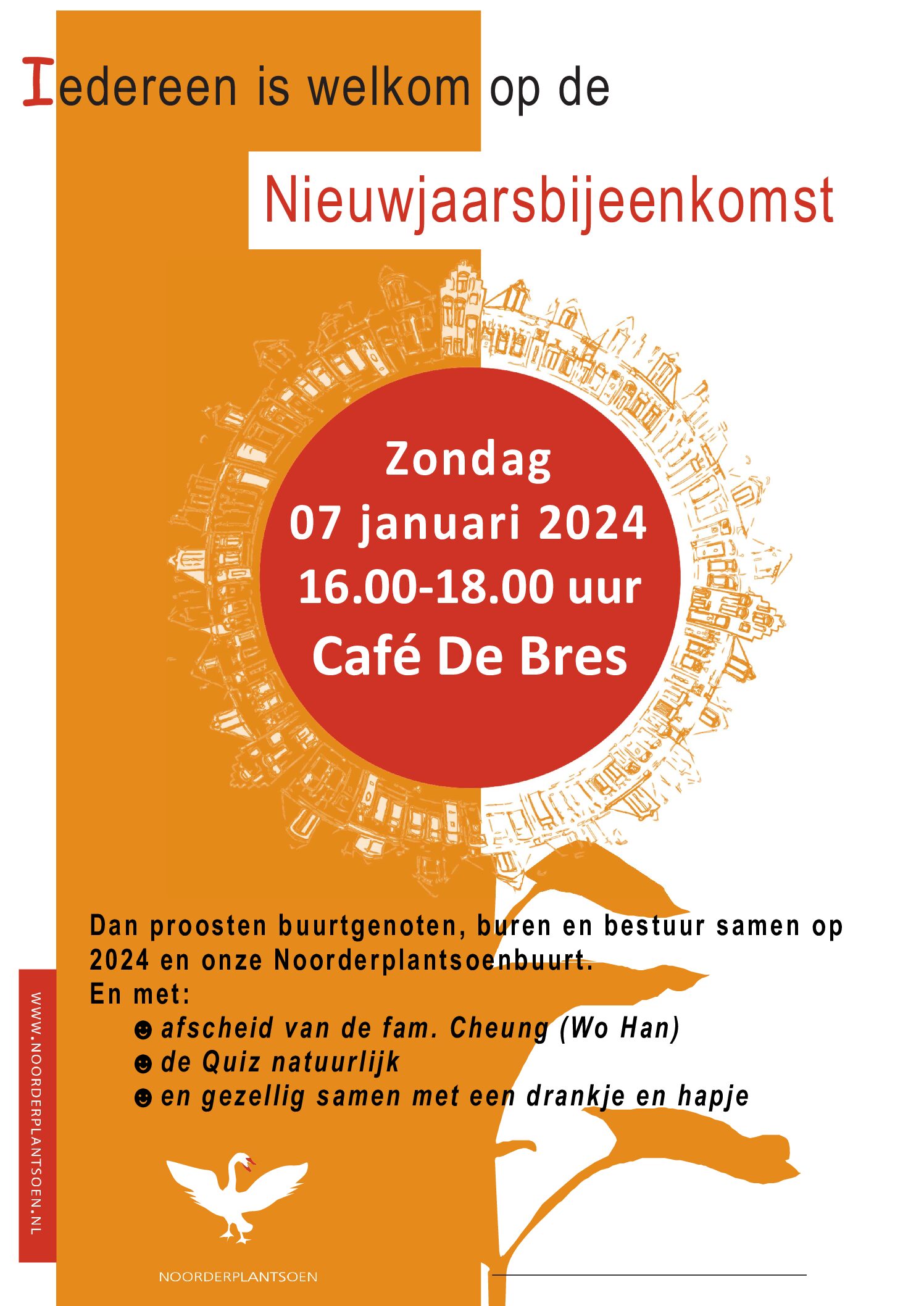 Nieuwjaarsborrel Noorderplantsoenbuurt