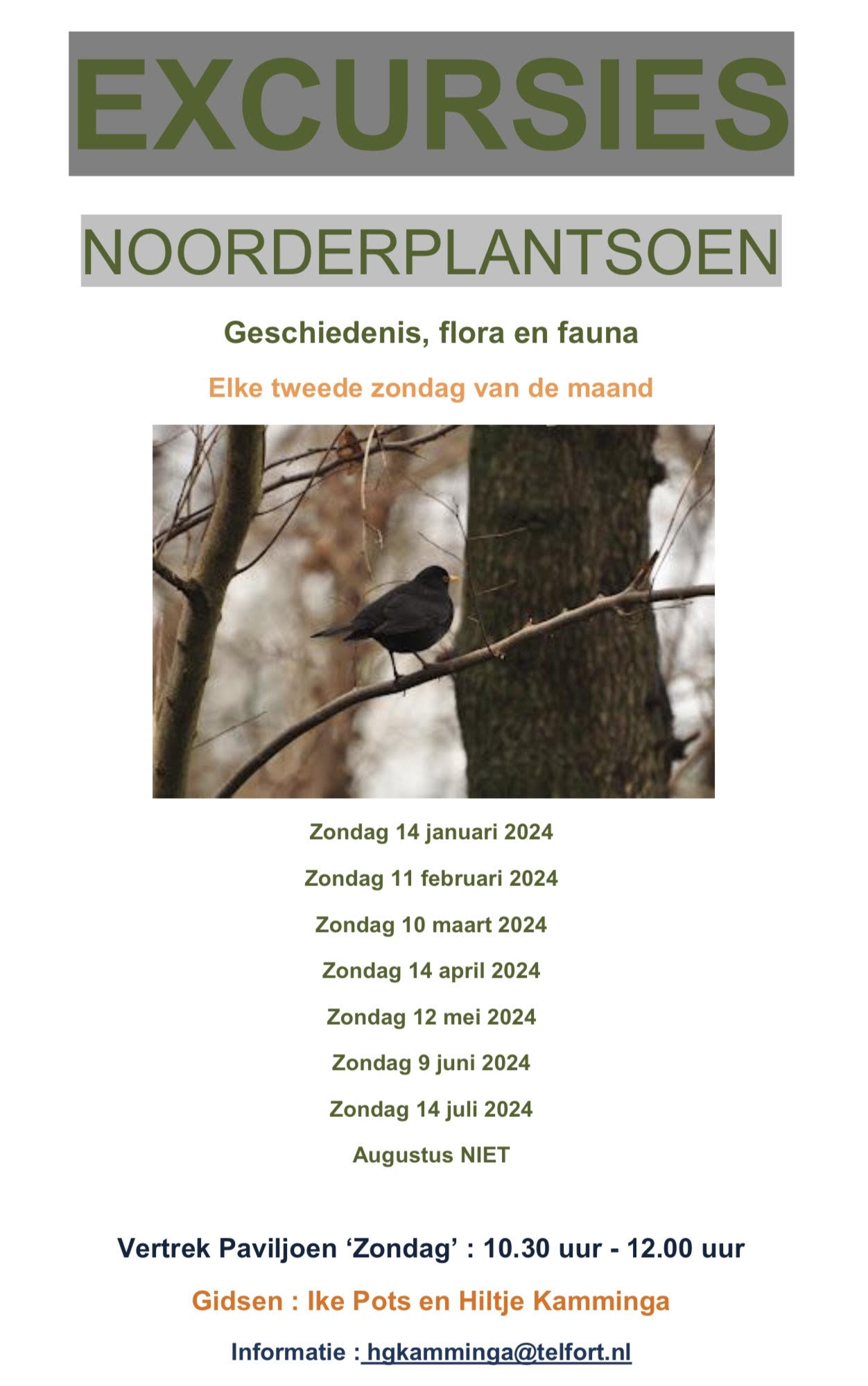 Excursies Noorderplantsoen ’24