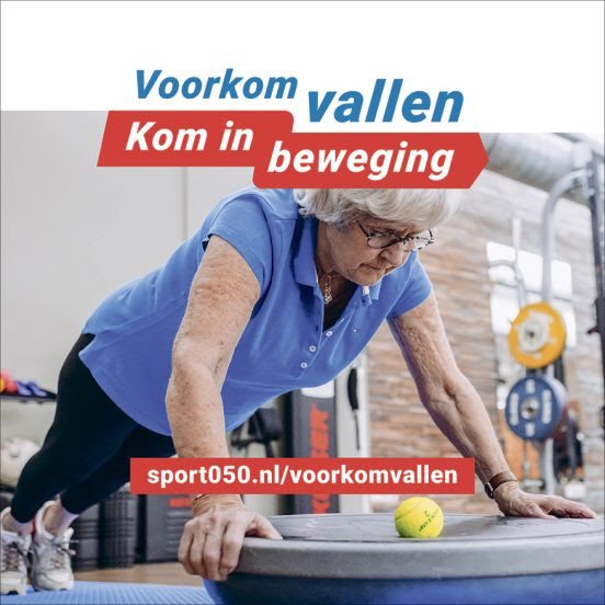 Voorkom vallen, kom in beweging